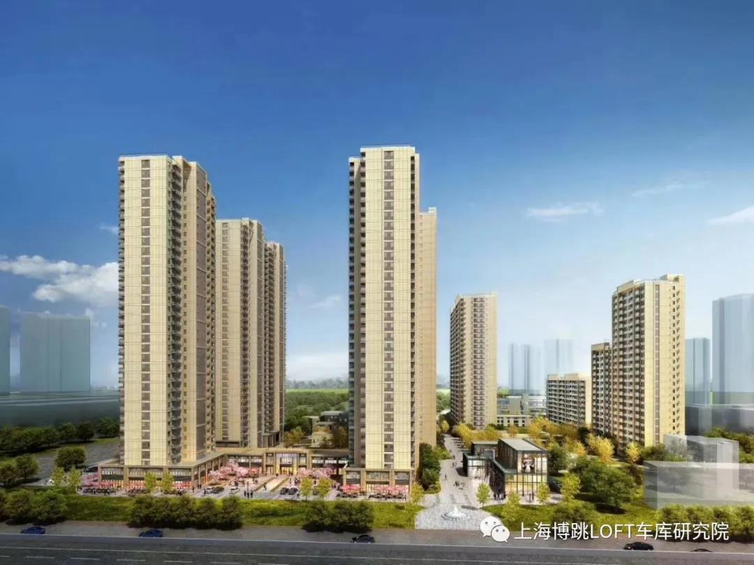 浙江采用了LOFT车库武汉当代集团春风十里项目现已结构封顶！
